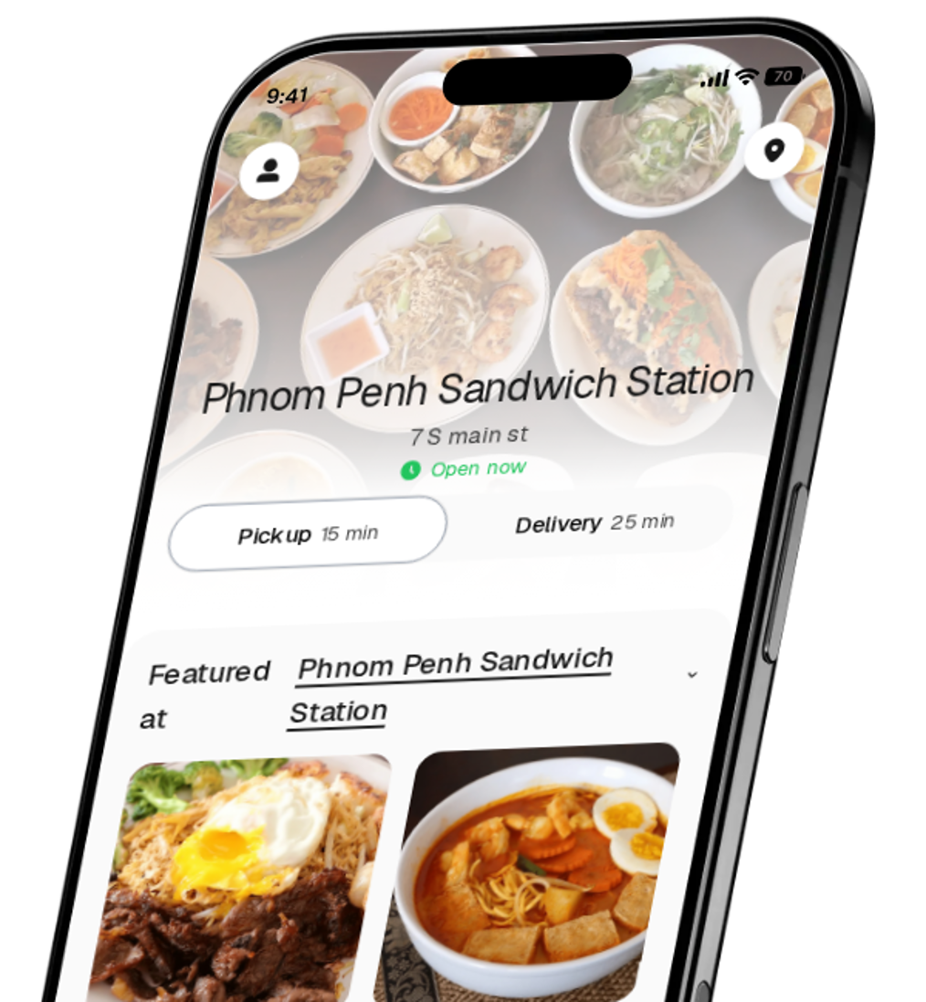 Phnom Penh Sandwich Station app preview