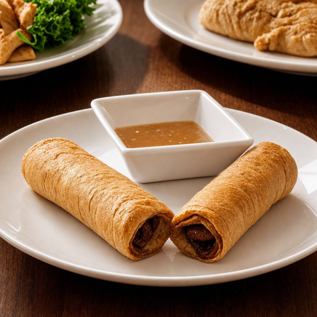 Vegetable Spring Rolls.