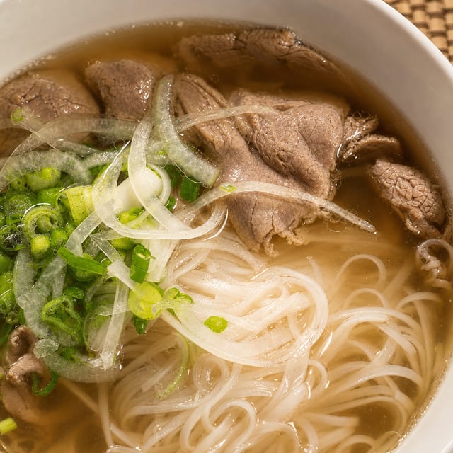 Pho (Vietnamese Beef Noodle Soup).