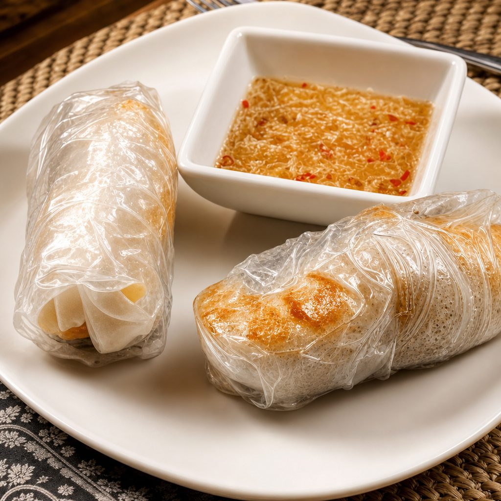 Vegetable Summer Rolls.